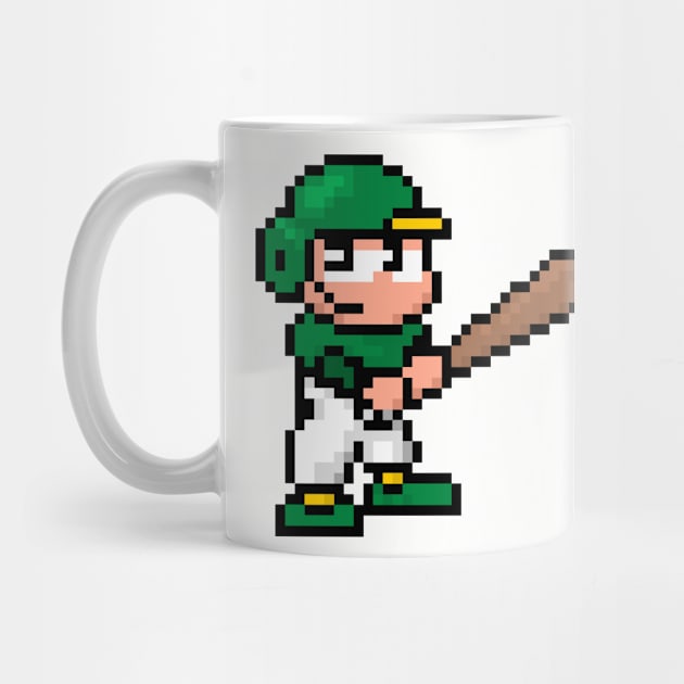 8-Bit Baseball Team - Oakland by The Pixel League